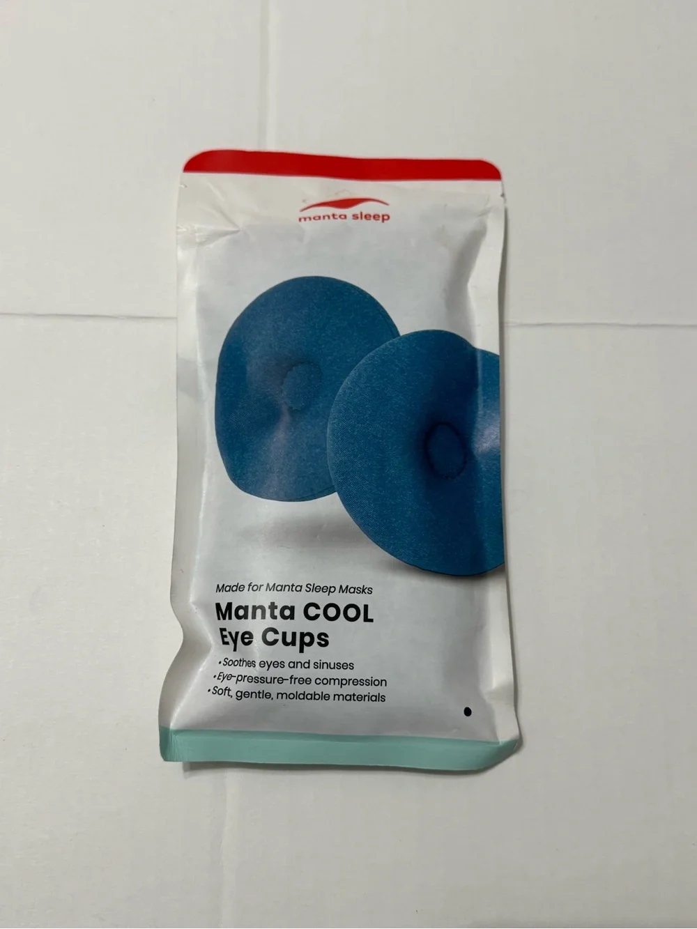 Manta Sleep Manta COOL Eye Cups Replacement Cold Therapy Sleep Mask Accessory